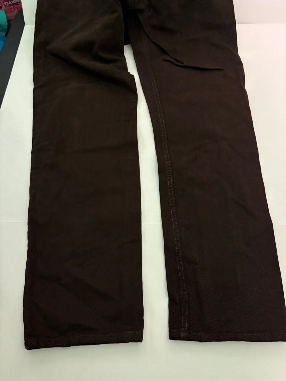 Levi’s 554 Men’s Vintage Size 31 X 36 Relaxed Fit Straight Leg Brown Jeans